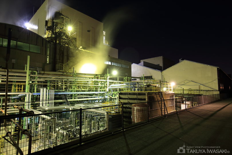 レンゴー（株）尼崎工場前の夜景スポット写真（2）