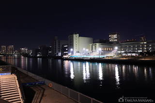 朝潮運河親水公園の夜景スポット写真（3）class=