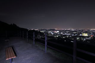 観音寺展望台の夜景スポット写真（2）class=