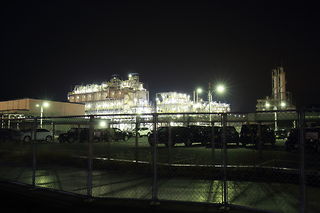 ダイセル化学工業・大竹工場付近の夜景スポット写真（2）class=