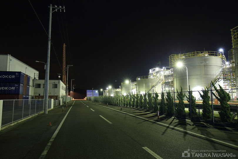 日本通運・大竹支店付近の夜景スポット写真（3）