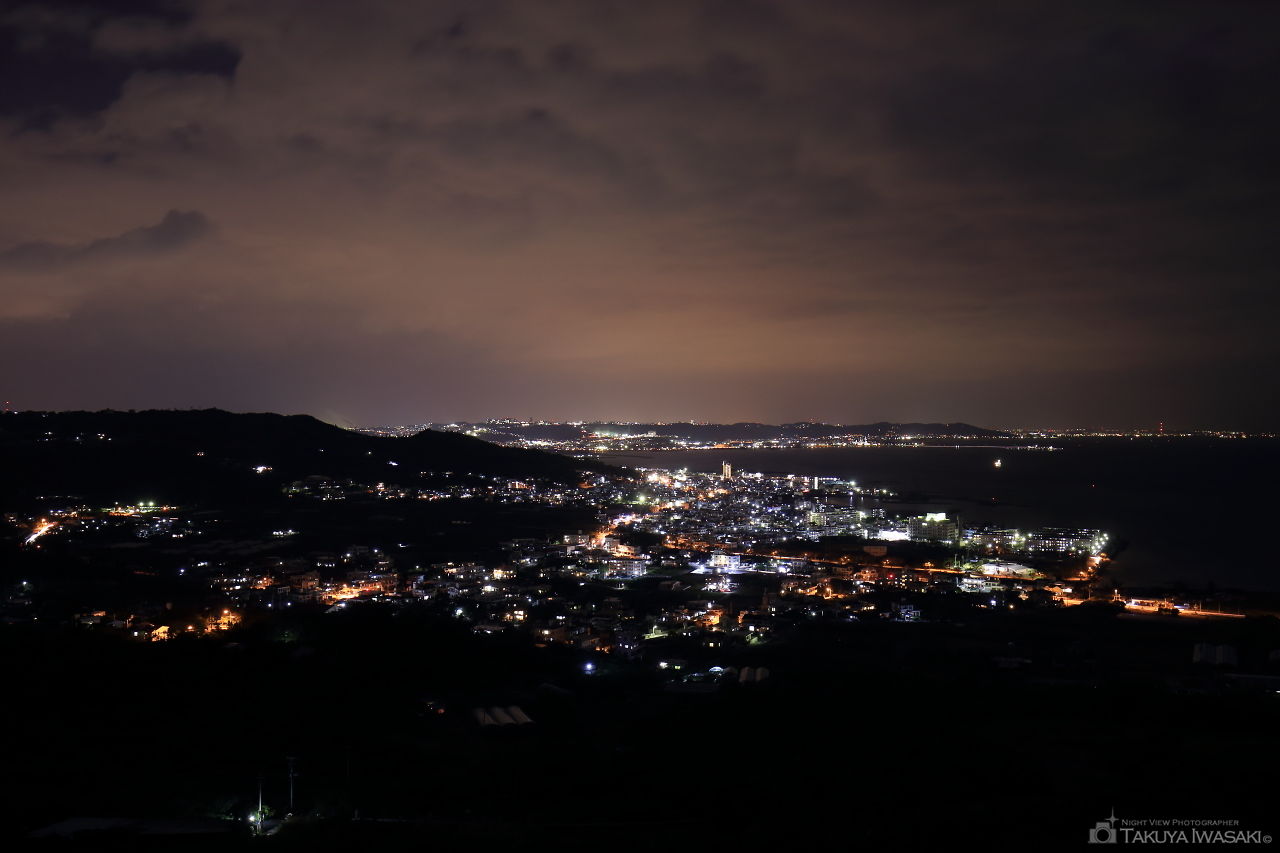 玉城那覇自転車道の夜景スポット写真（2）