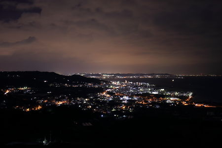 玉城那覇自転車道の夜景スポット写真（2）class=