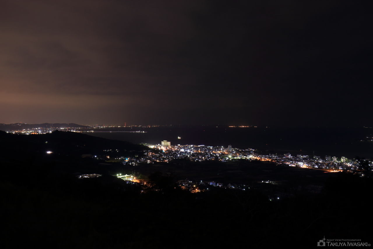 小谷橋の夜景スポット写真（1）