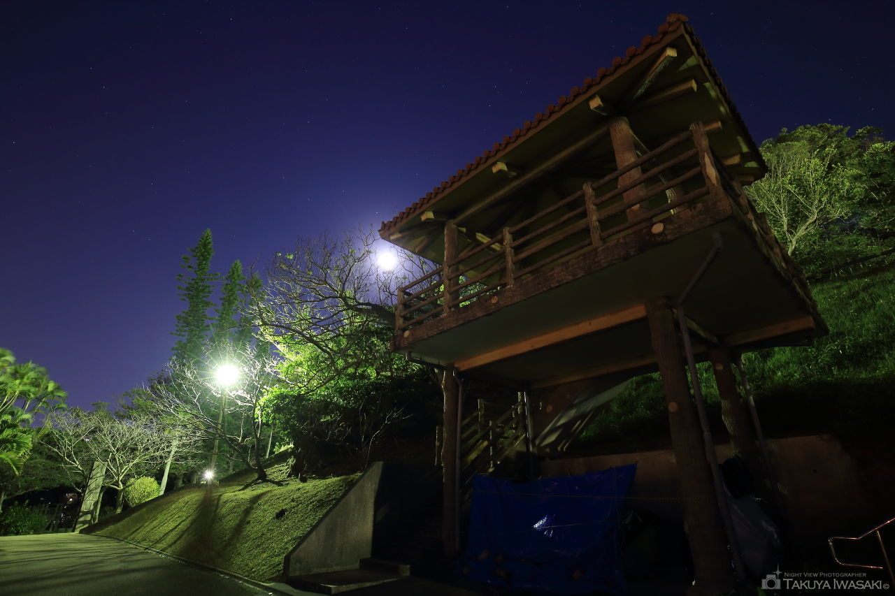 繁多川公園の夜景スポット写真（2）