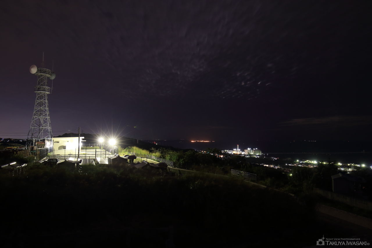 ペリーの旗立岩 付近の夜景スポット写真（2）