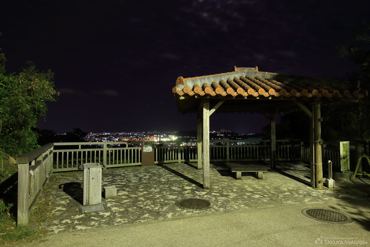 仲間後原遺跡　展望台の夜景スポット写真（5）