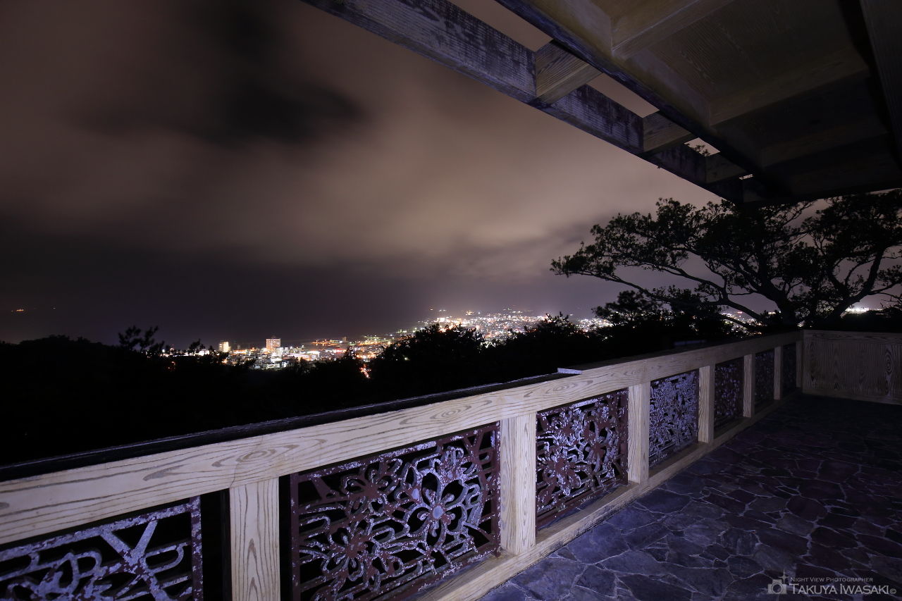 名護中央公園　南展望台の夜景スポット写真（2）