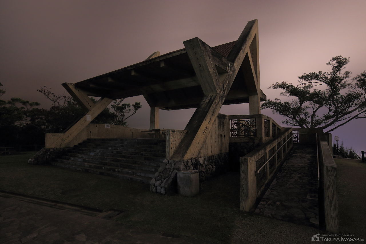 名護中央公園　南展望台の夜景スポット写真（3）