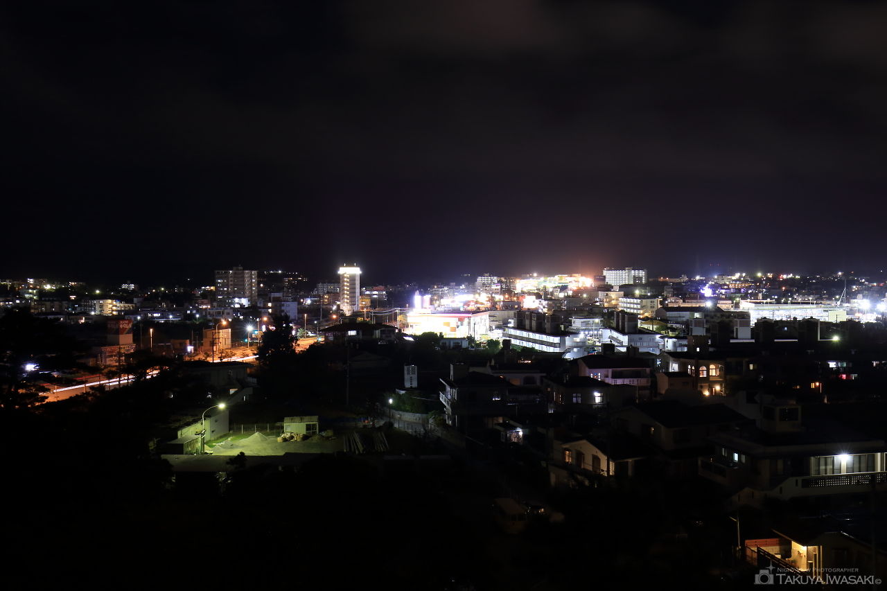 宮里公園の夜景スポット写真（1）