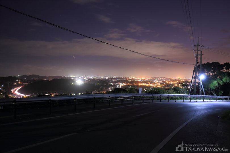 屋宜原の夜景スポット写真（2）