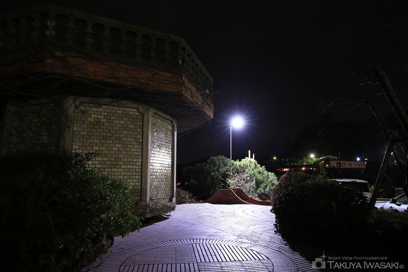 錦崎庭園の夜景スポット写真（5）