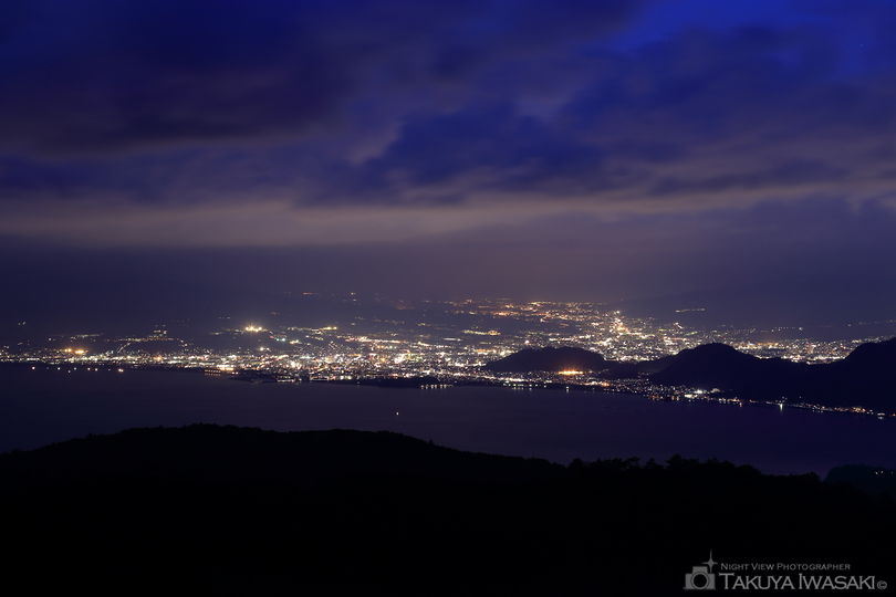 だるま山高原レストハウスの夜景スポット写真（2）