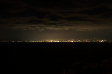 出会い岬の夜景スポット写真（1）class=