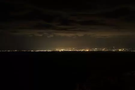 出会い岬の夜景