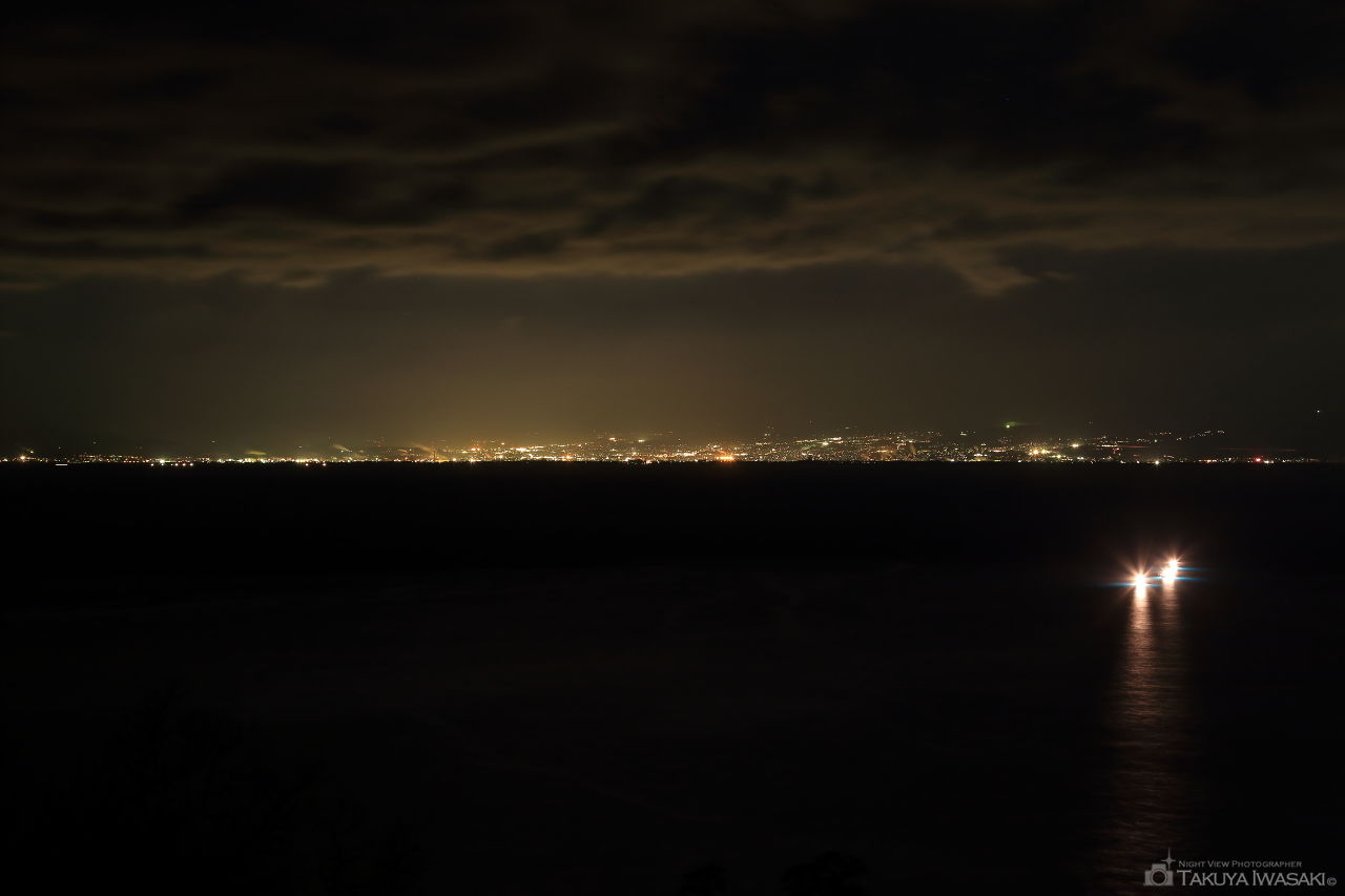 煌めきの丘の夜景スポット写真（1）