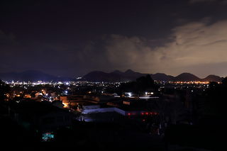 韮山反射炉 展望デッキの夜景スポット写真（1）class=