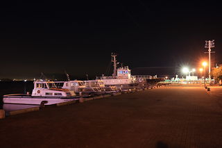 清水マリンターミナル付近の夜景スポット写真（4）class=