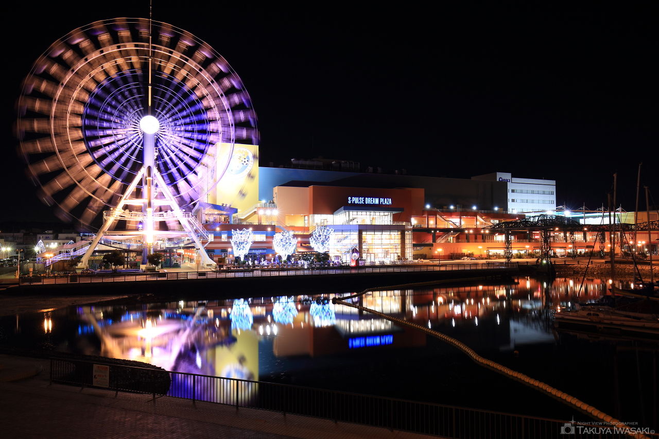 観覧車ドリームスカイとエスパルスドリームプラザ