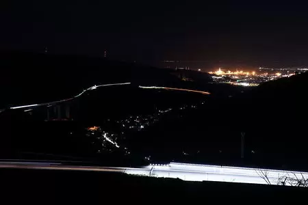 伊佐布の夜景