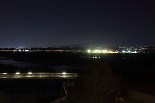 三段の滝展望広場の夜景スポット写真（2）class=