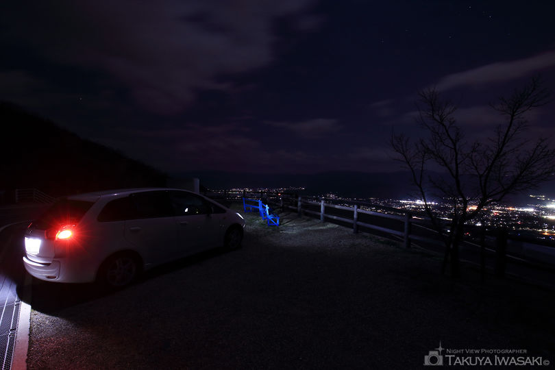みかんの丘の夜景スポット写真（3）
