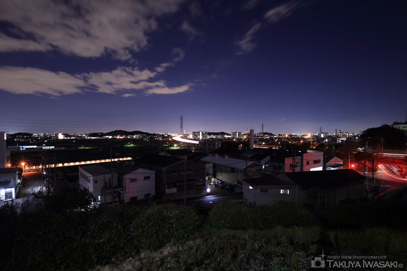 中小企業南団地の夜景スポット写真（2）