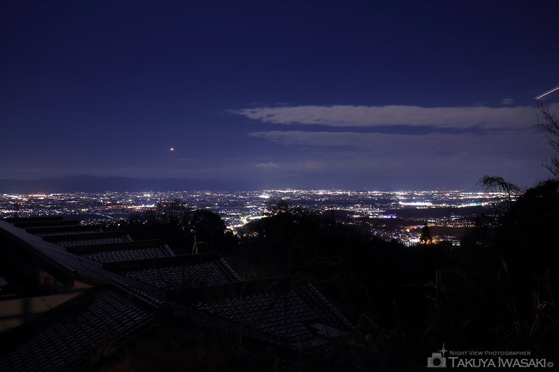信貴公園の夜景スポット写真（2）