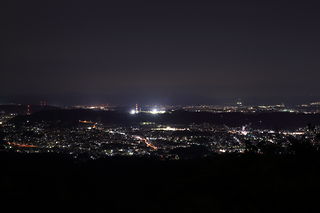 生駒山麓公園の夜景スポット写真（1）class=