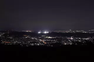 生駒山麓公園の夜景