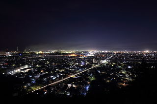 白浜西山公園の夜景スポット写真（2）class=