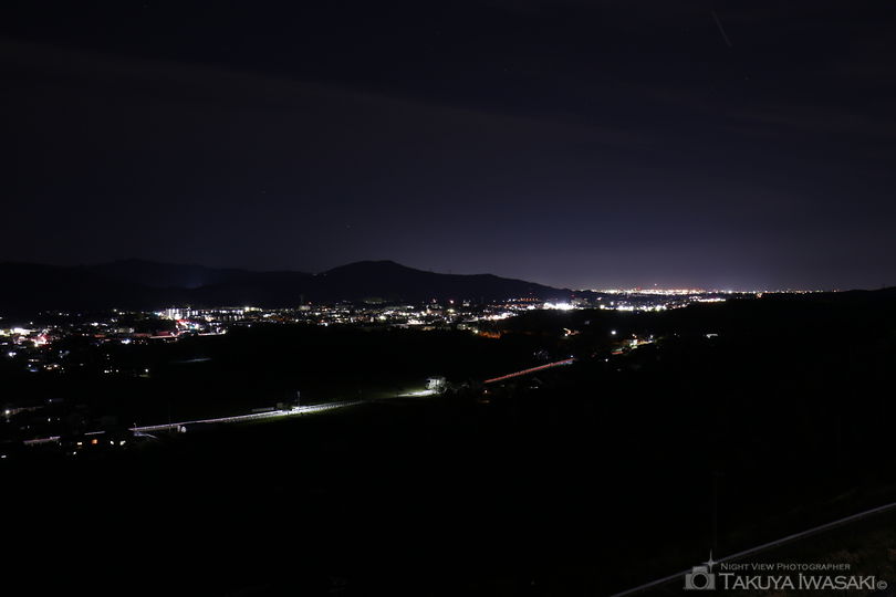長篠設楽原PA（下り）の夜景スポット写真（2）