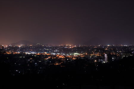 多度津町の夜景