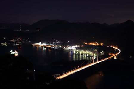 カレイ山展望公園の夜景スポット写真（1）class=