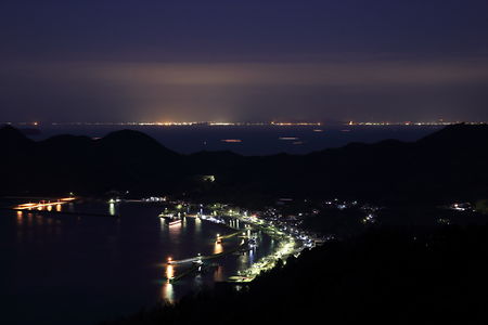 カレイ山展望公園の夜景スポット写真（2）class=