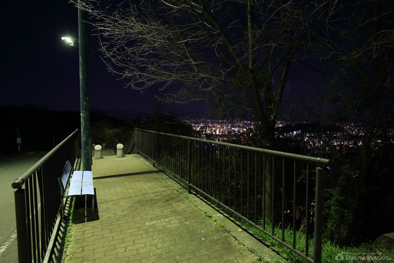 瀬戸風峠の夜景スポット写真（2）