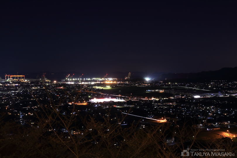 市民の森 展望広場の夜景スポット写真（2）