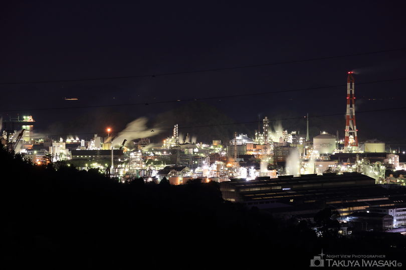 金子中萩停車場線の夜景スポット写真（2）