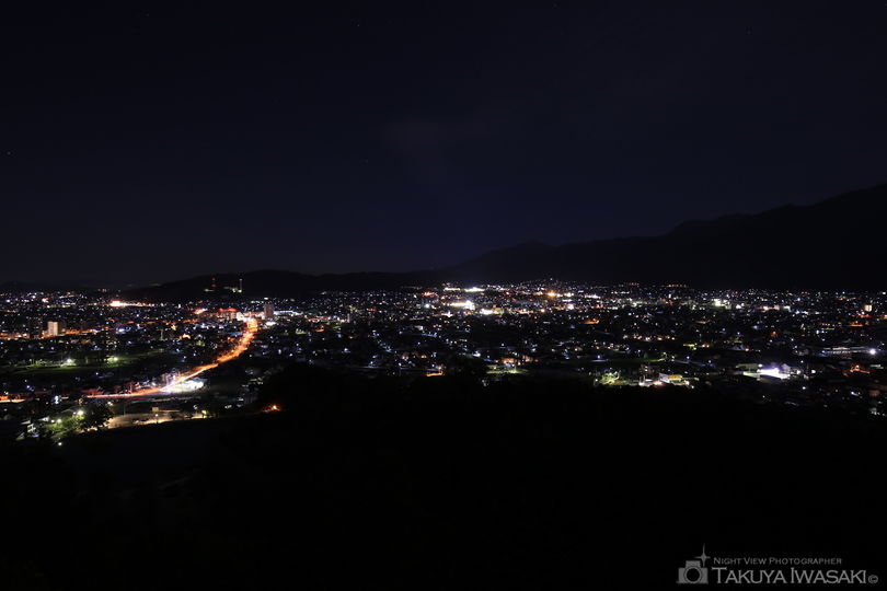 滝の宮公園 第2展望台の夜景スポット写真（1）