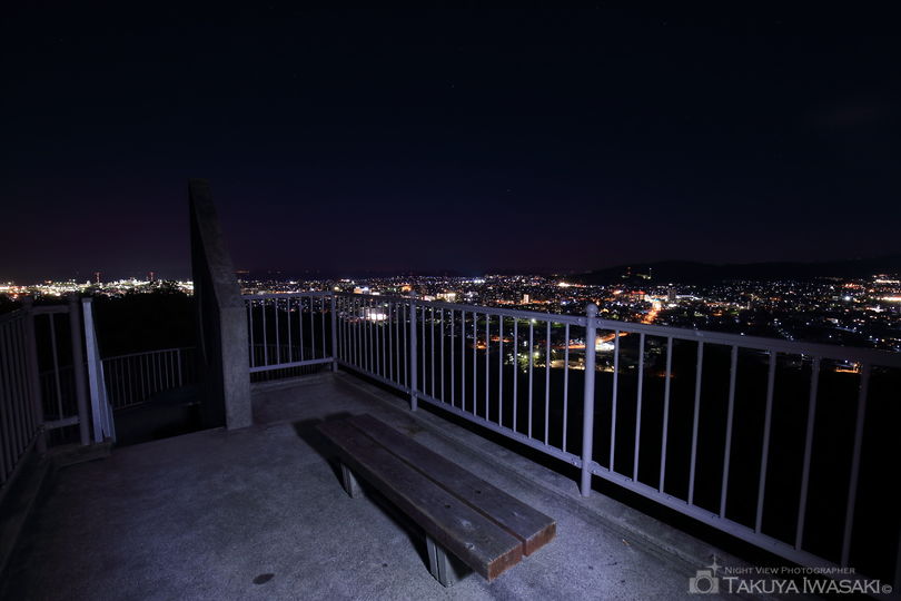 滝の宮公園 第2展望台の夜景スポット写真（4）