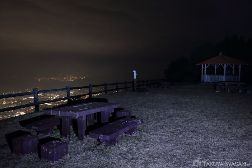 翠波高原 翠波峰広場の夜景スポット写真（4）