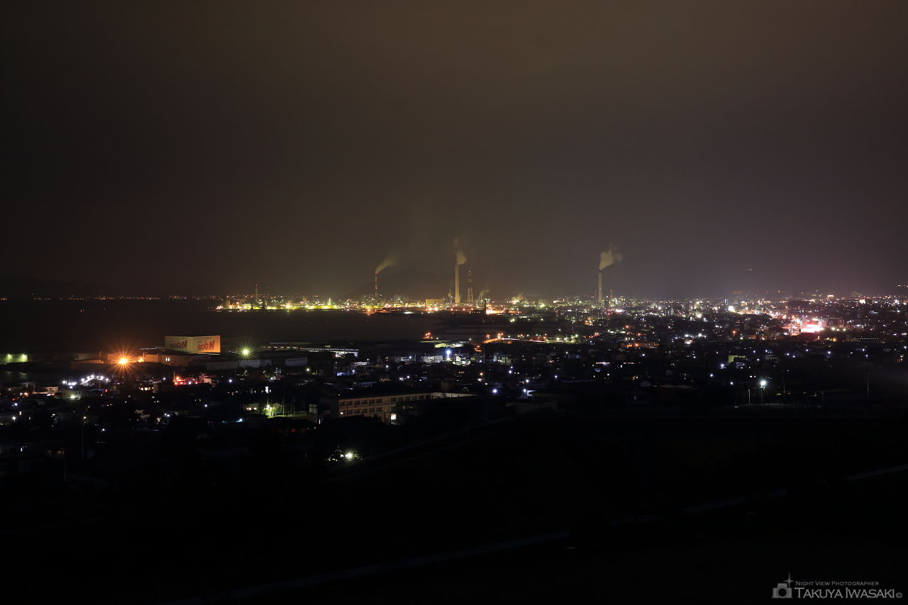 豊岡団地公園の夜景スポット写真（1）