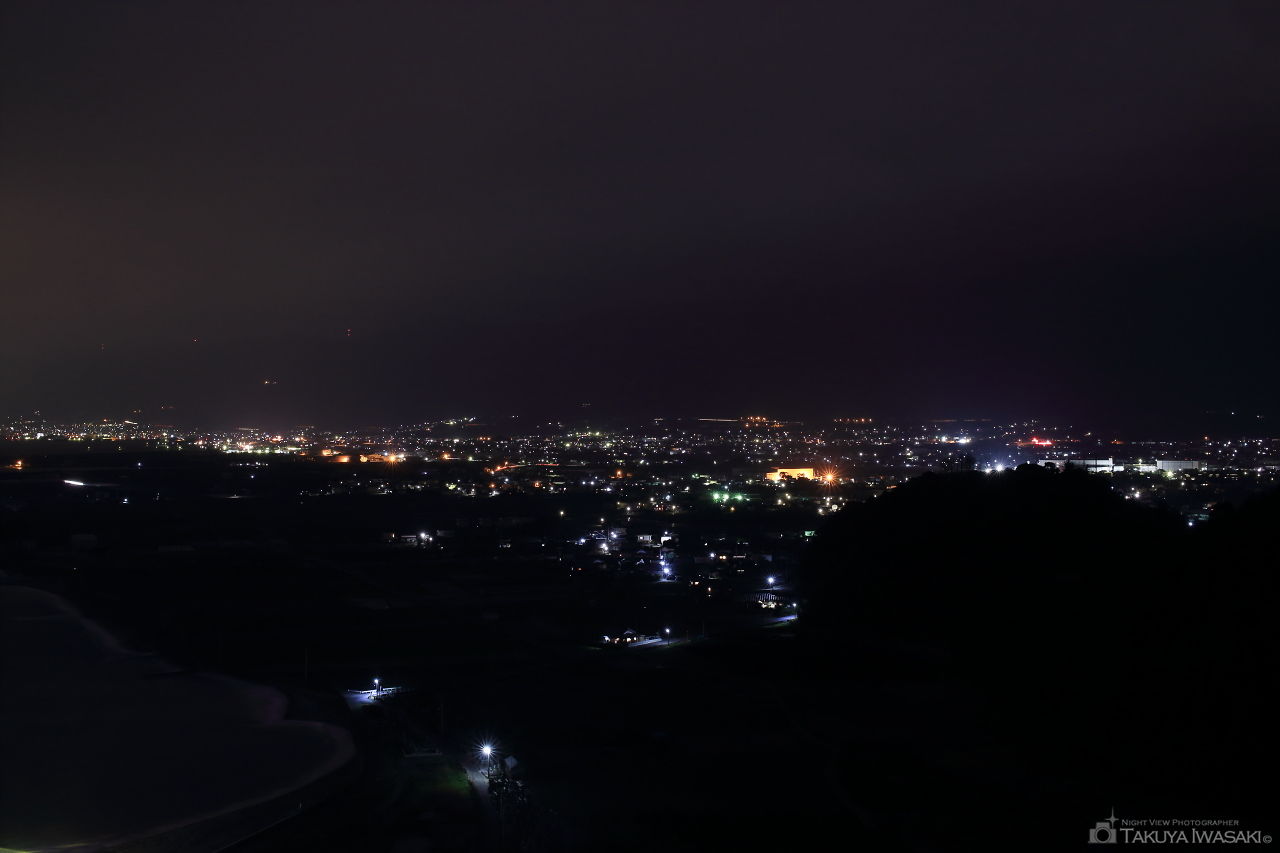 天満峠の夜景スポット写真（2）