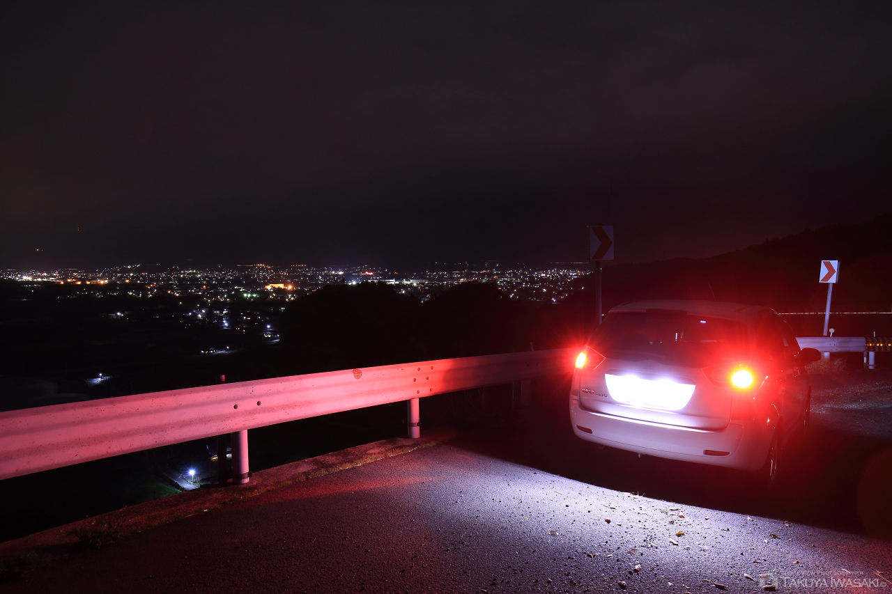 天満峠の夜景スポット写真（3）