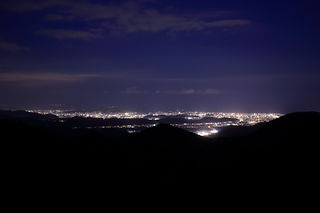 高山市民の森 中間展望台の夜景スポット写真（1）class=