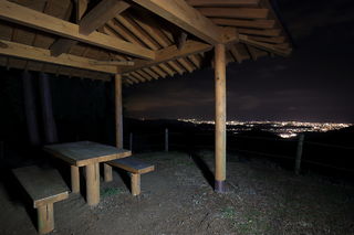 高山市民の森 中間展望台の夜景スポット写真（4）class=