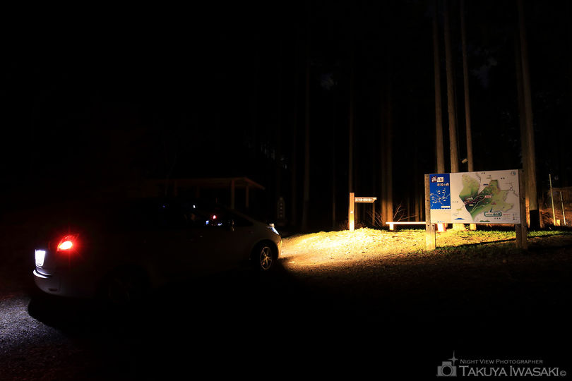 高山市民の森 中間展望台の夜景スポット写真（5）