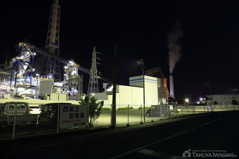 興亜工業前の夜景スポット写真（3）