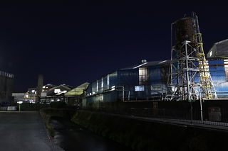 春日製紙工業前の夜景スポット写真（3）class=