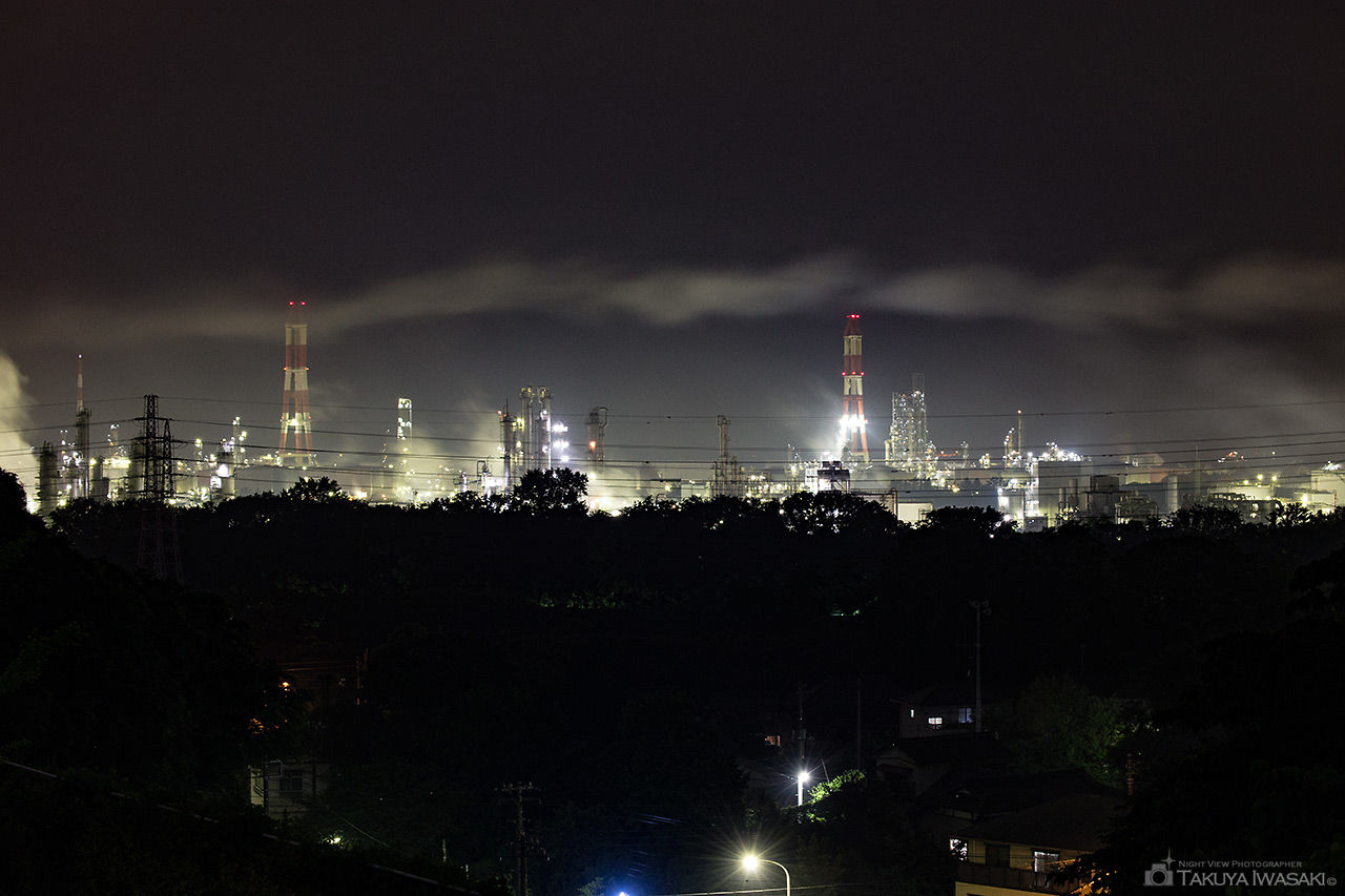 代宿北公園の夜景スポット写真（2）